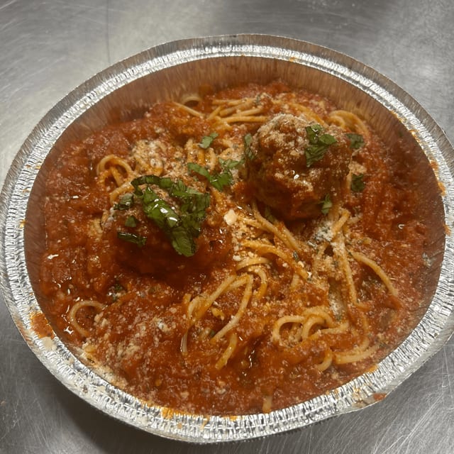 Spaghetti with Meatballs.