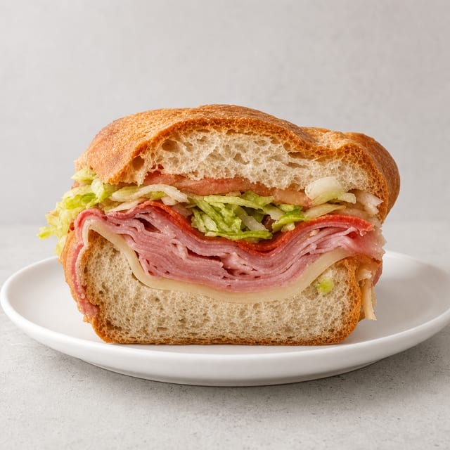 Classic Italian Hero Sub(served hot).
