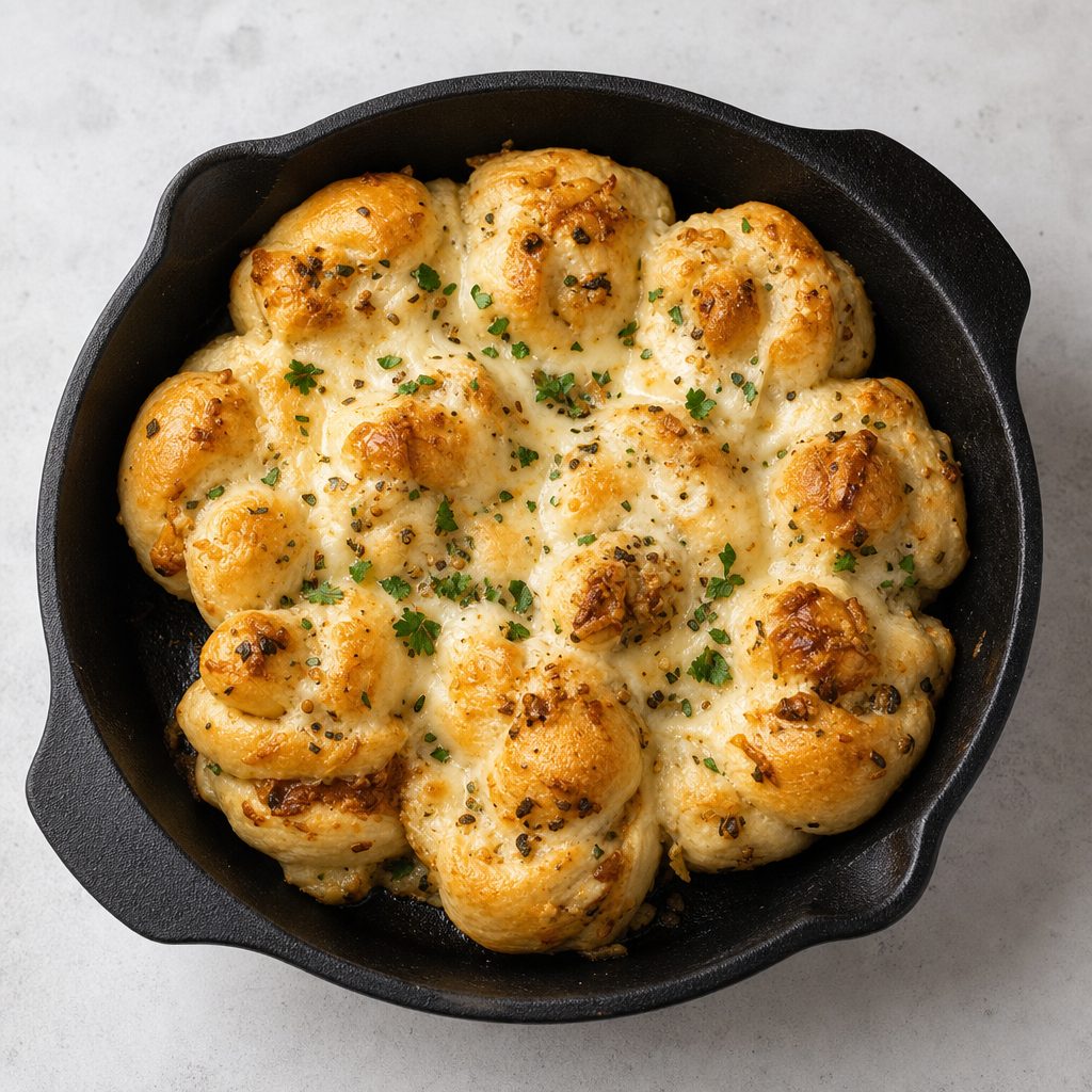 Cheesy Garlic Knots.