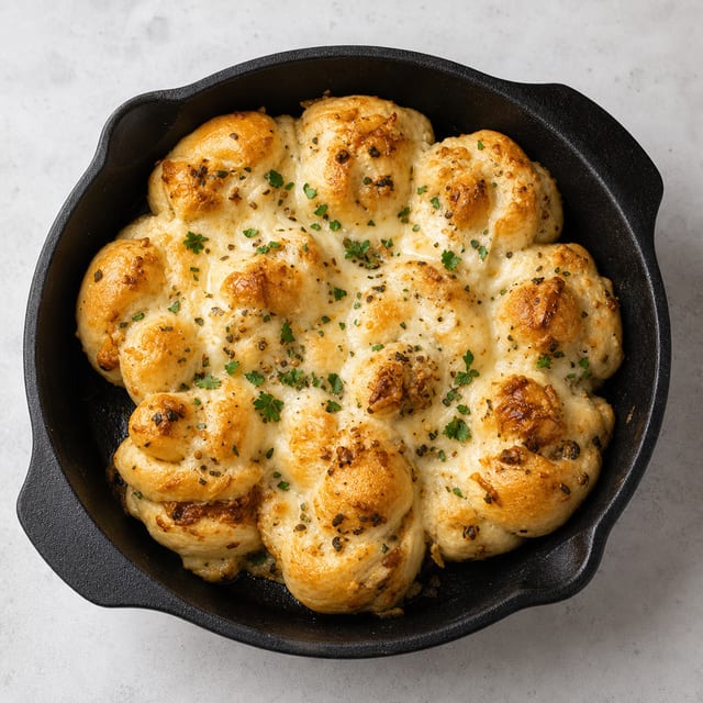 Cheesy Garlic Knots.