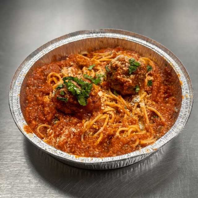 Spaghetti with Meatballs.