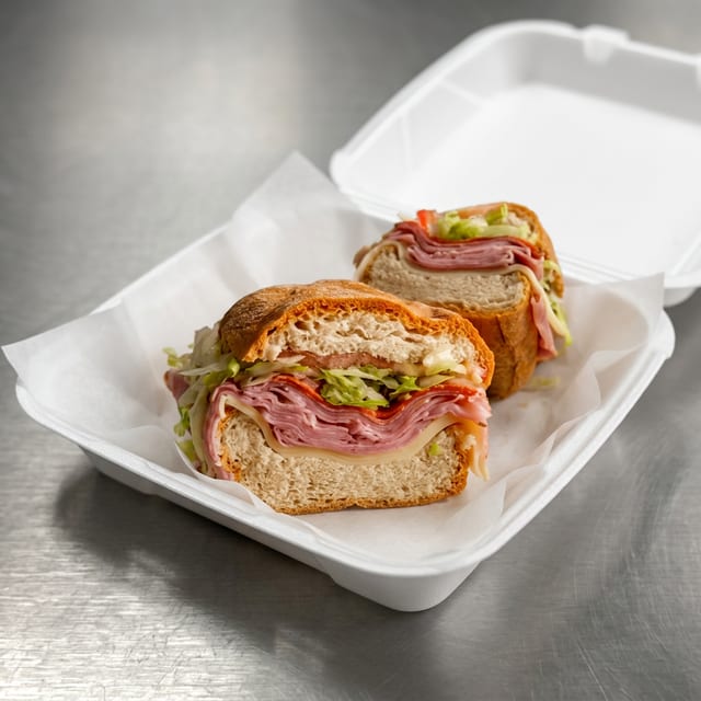 Classic Italian Hero Sub (served hot).
