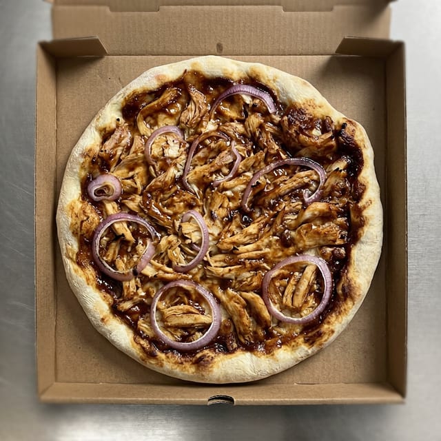 BBQ Pizza.