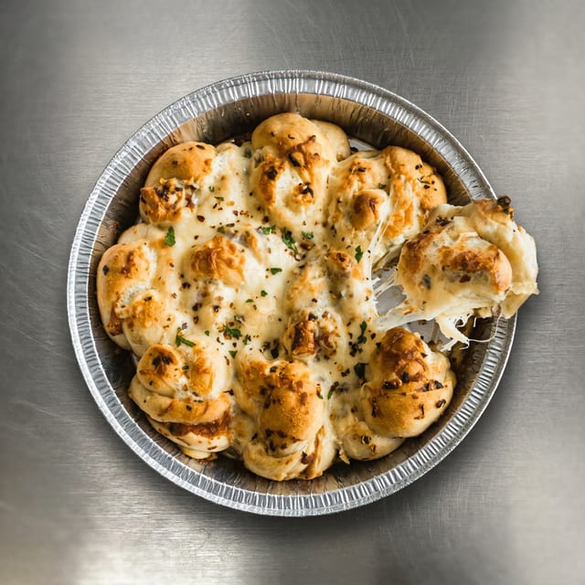 Cheesy Garlic Knots.